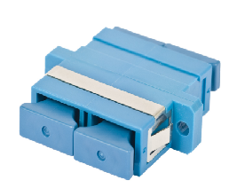 700004815  COMMSCOPE SC Duplex Adapter, Blue