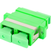 760036285 COMMSCOPE  SC-APC Duplex Adapter, Green,  Singlemode