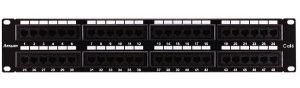 121-21P18048L NORDEN Category 5e UTP Patch Panel 48 Port Loaded