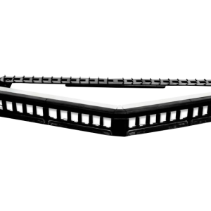 121-31A18024B Norden Cat 6 UTP Angled  Patch Panel Blank Tool less  24Port