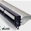 121-21P18024B Norden Category 5e UTP Patch Panel 24 Port Unloaded