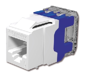 VDIB17766UWE_E Schneider JACK CAT 6 KEYSTONE UTP - White