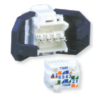VOL-OCK6-U 3M  RJ45 K6 Jack, Category 6, UTP, White